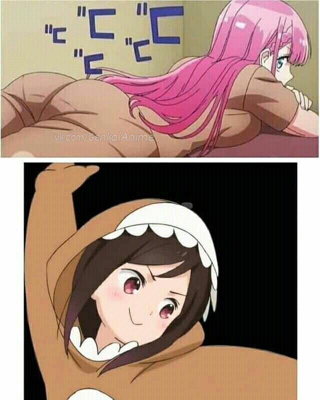 Вижу попку, делаю шлёп!