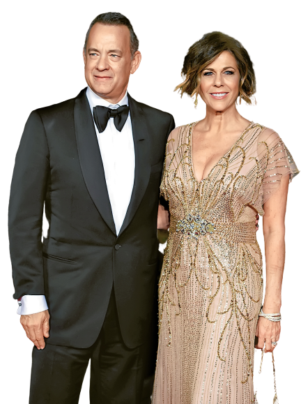 Том Хэнкс и Рита Уилсон 