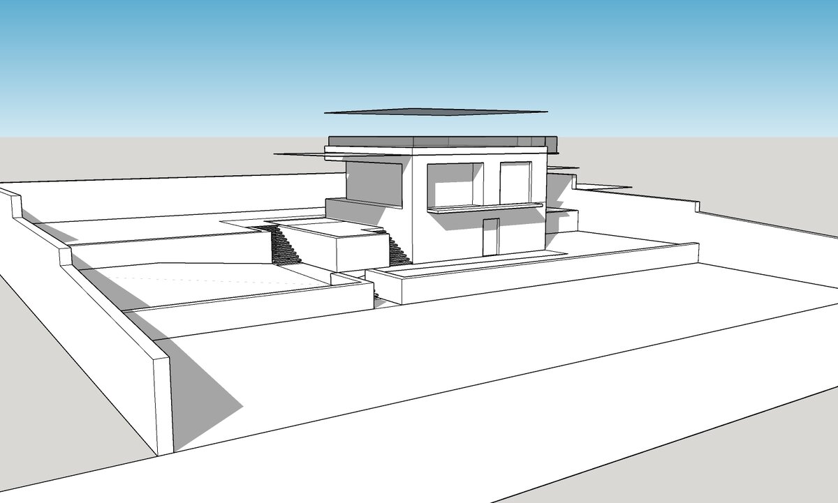 Вид на участок с южной стороны