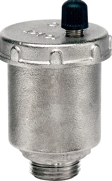 Воздухоотводчик, который ставится на малых диаметрах. Вы все его видели у себя дома. Чаще всего сметчики сталкиваются именно с ним.