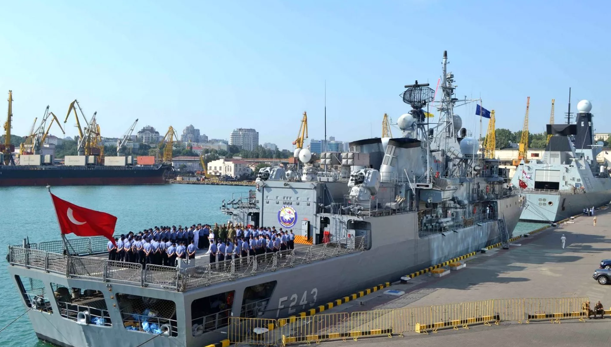 Прибытие представителей Турции в Одессу