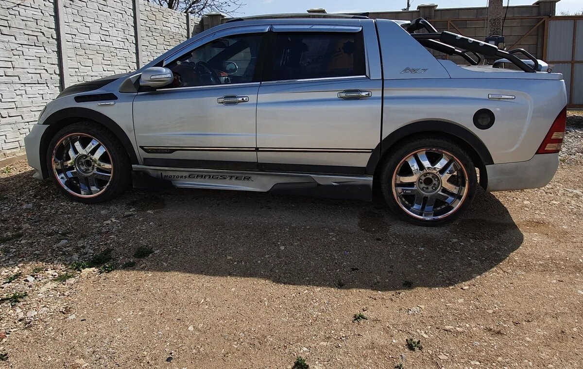 Кенгурятник SsangYong Actyon Sports 06-12
