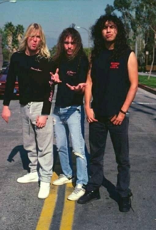 Джефф Ханнеман,Керри Кинг,Том Арайа. Группа Slayer 