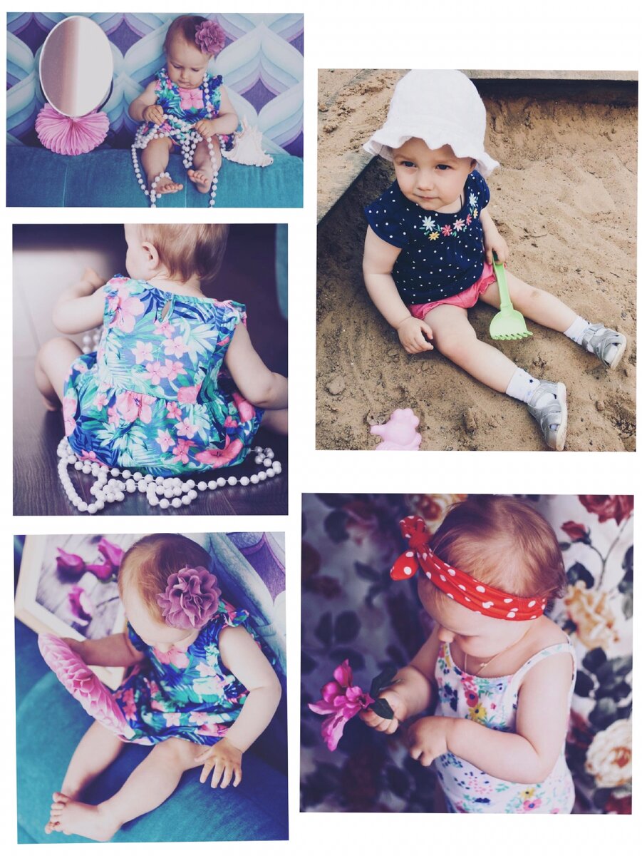 Наши первые комплекты от Carter's 