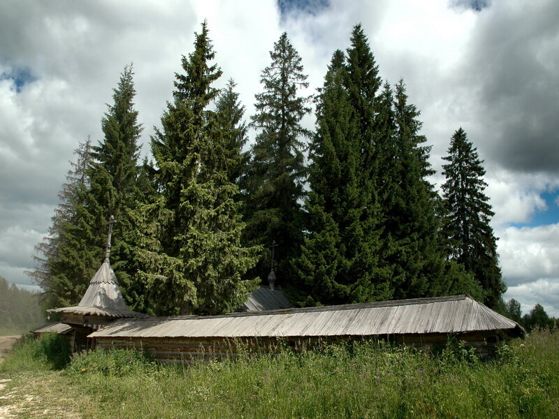 Кладбище в Кенозерье, Архангельская область