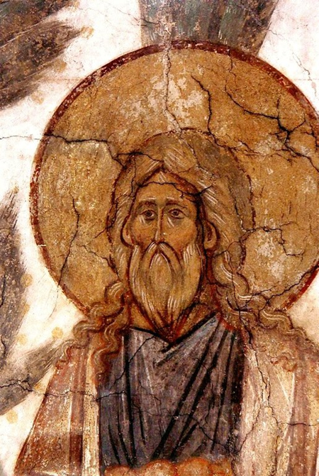 Пророк Авраам. Фреска Андрея Рублева