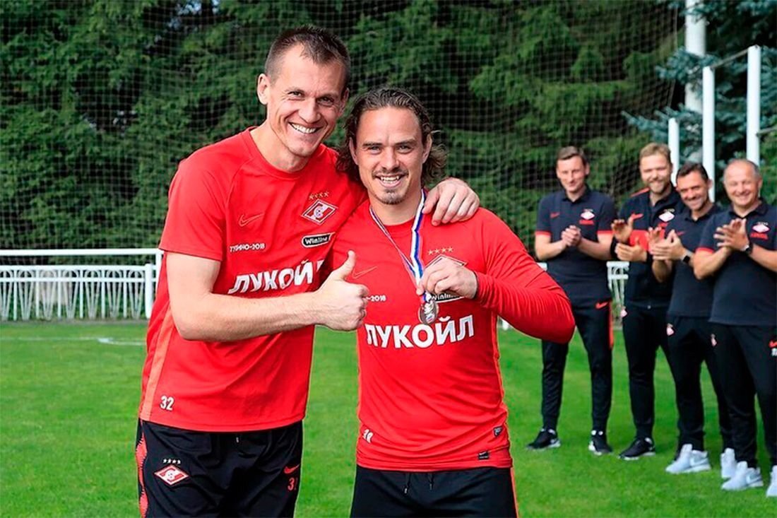 Артём Ребров и Андрей Ещенко