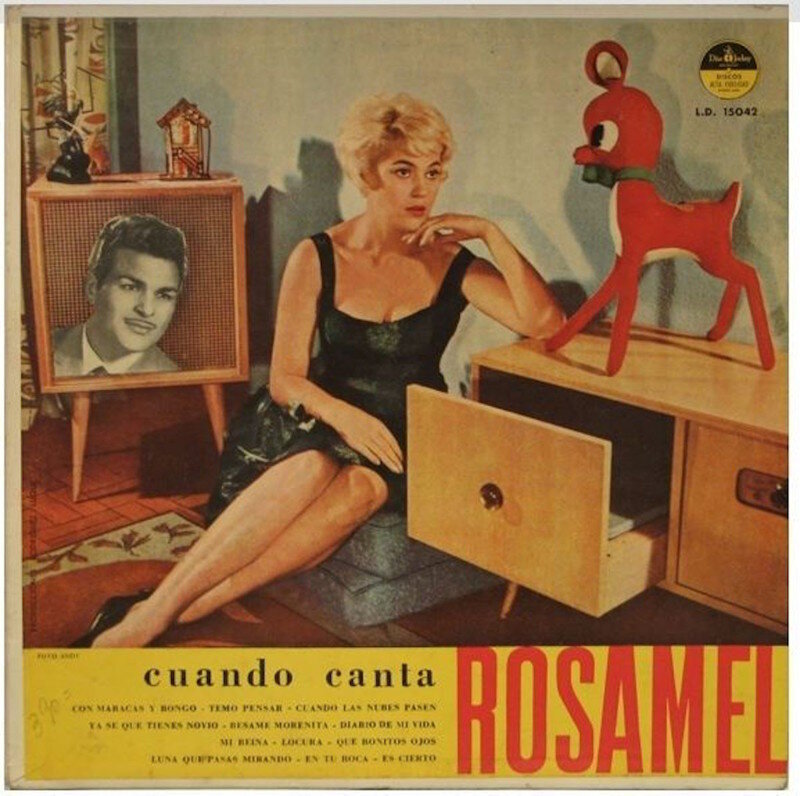 Обложка «Cuando canta» Rosamel