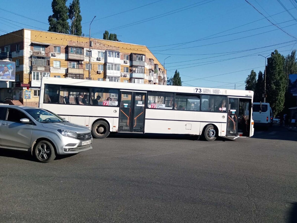 Фото автора.Постоянный автобус на 73 маршруте.