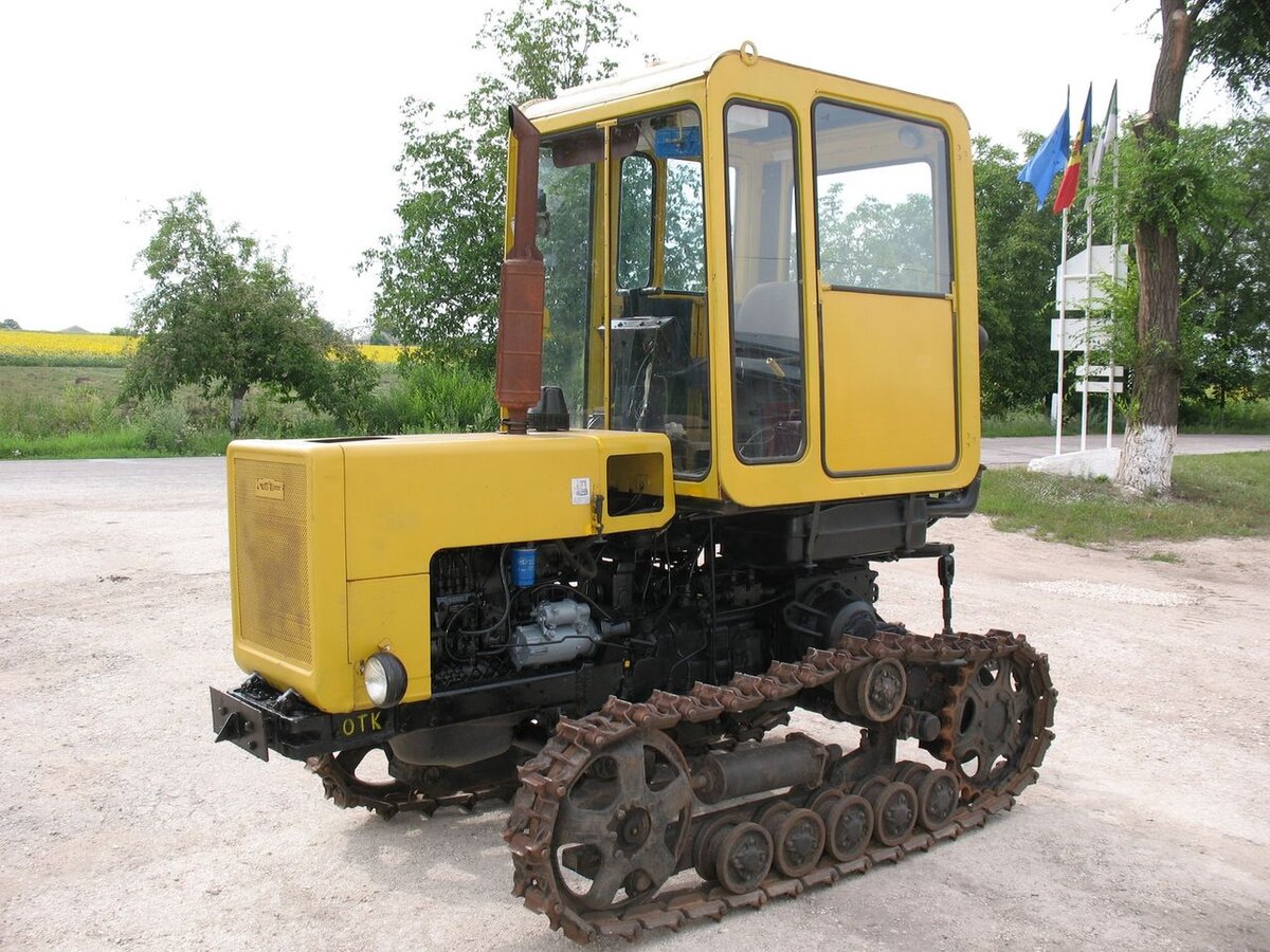 Мини гусеничный трактор 1935г