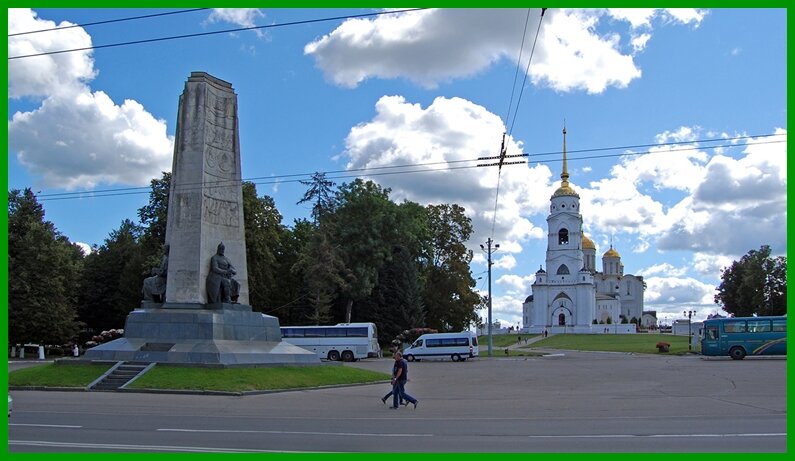 Памятники города владимира фото Мини экскурсия по историческому центру Владимира. Vasha Economka Дзен