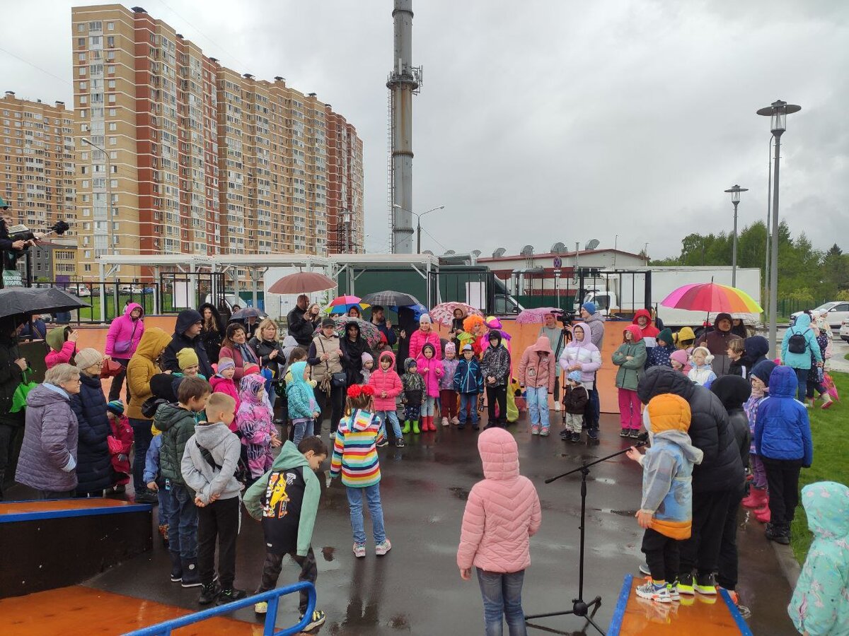 Дождь веселью не помеха!