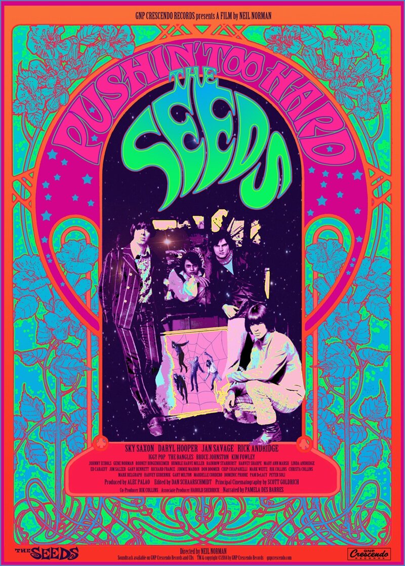 The Seeds. Sky Saxon. Flower Power: Метафора или Аллегория?