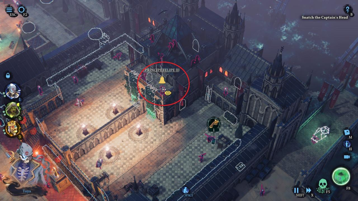 ✅Этот гайд по игре Shadow Gambit: The Cursed Crew поможет вам найти всех разработчиков на разных картах. При игре вам следует нажать «h», чтобы выделить врагов и видеть их имена.-52