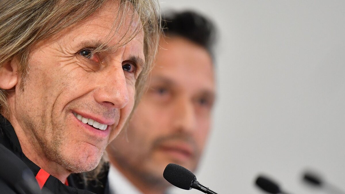 Ricardo Gareca coach of the national team of Peru