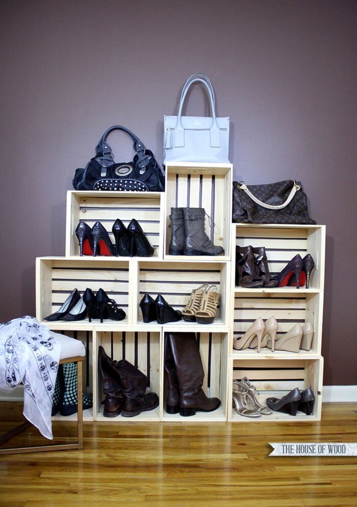 лучших идей: Полки для обуви (обувница) на фото | Shoe rack, Home decor, Storage bench