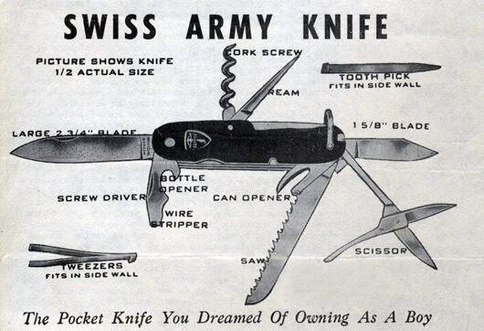 История создания швейцарского армейского ножа