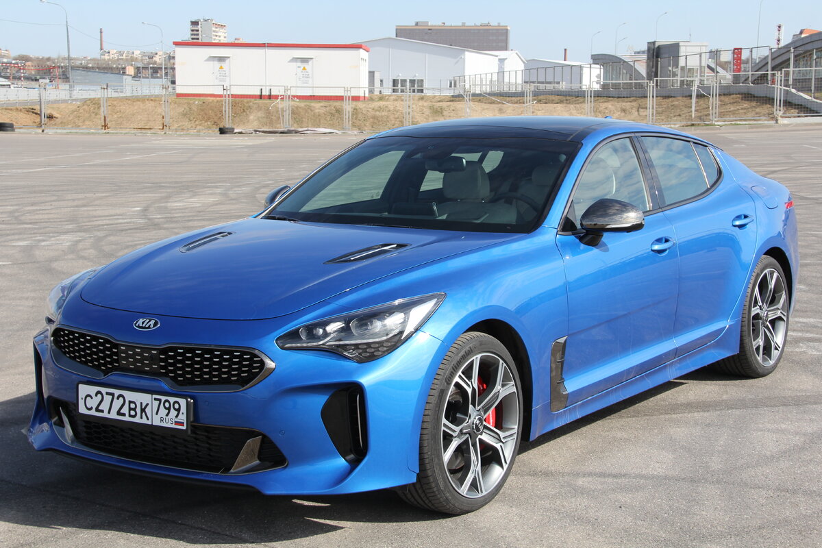 Kia Stinger gt дрифт