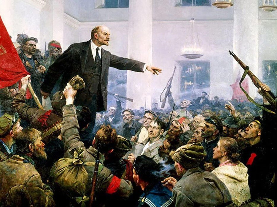 Серов ленин провозглашает советскую власть 1947. Гражданская война в россии очаги сопротивления. Захват власти большевиками в 1917. 25. Захват власти.