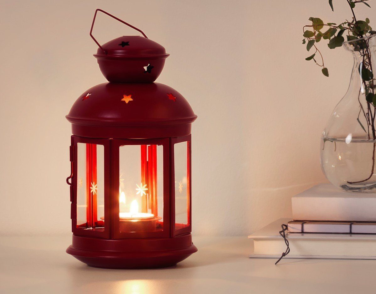 подсвечник фонарь икеа. Rotera ротера фонарь для греющей свечи, д/дома/улицы белый 21 см.