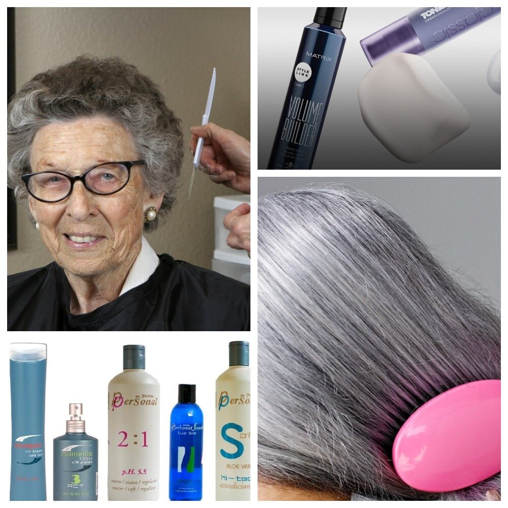 Ухаживать за седыми волосами придется не меньше, чем за окрашенными