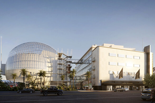 Академический музей кино в Лос-Анджелесе, проект Ренцо Пьяно, Renzo Piano Building Workshop.