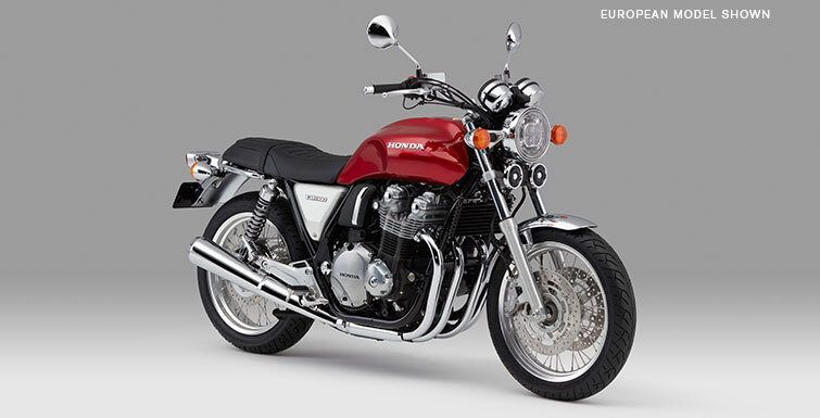 Вот пример классика.  Это мотоцикл honda cb1100, модель 2017 года. Картинку я взял с  официального сайта powersports.honda.com
