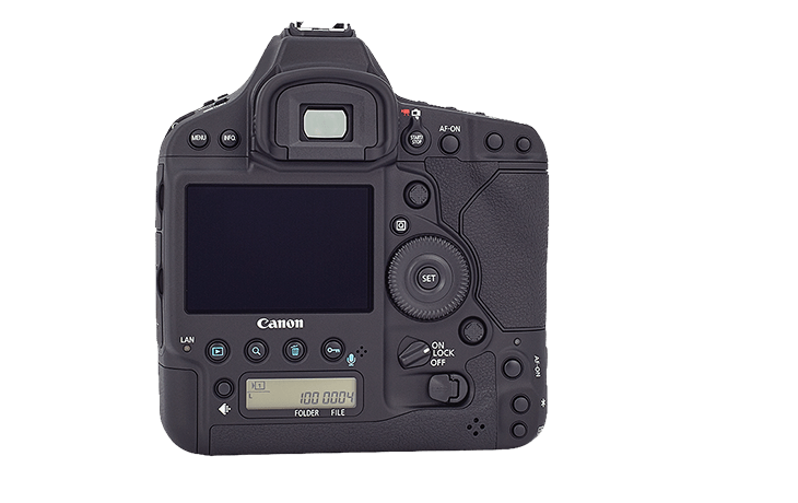 Canon EOS 1D Mark II вид сзади