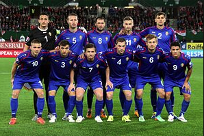 Сборная Молдовы по футболу 2018г
