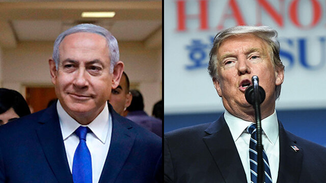  Нетаниягу, Трамп. Фото: AFP
