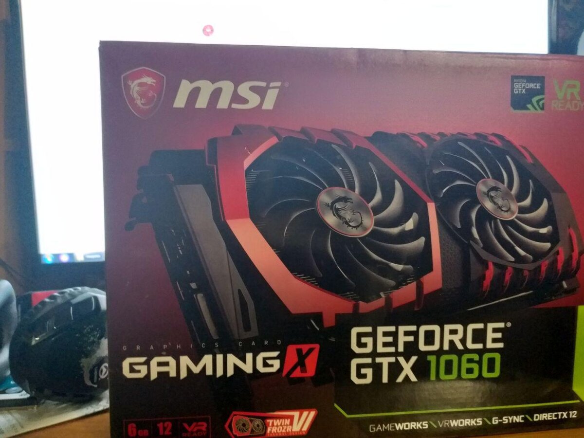 MSI GTX 1060 Gaming x