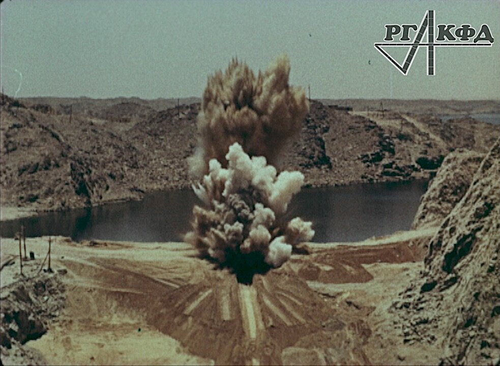 Кадр из оцифрованной нами кинохроники, полное видео ниже