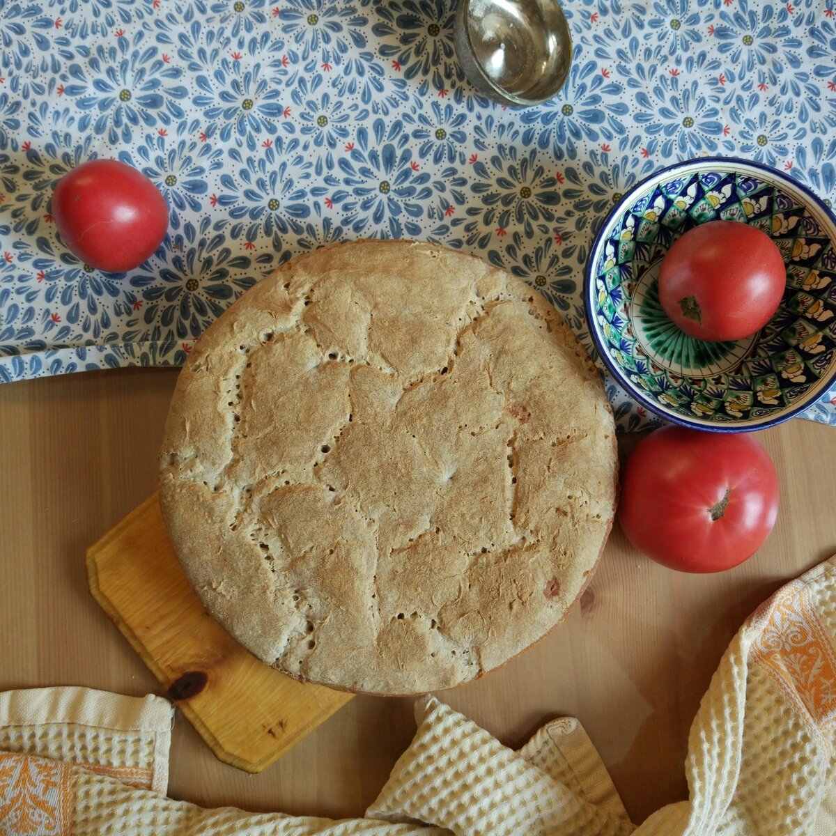 Бездрожжевой хлеб