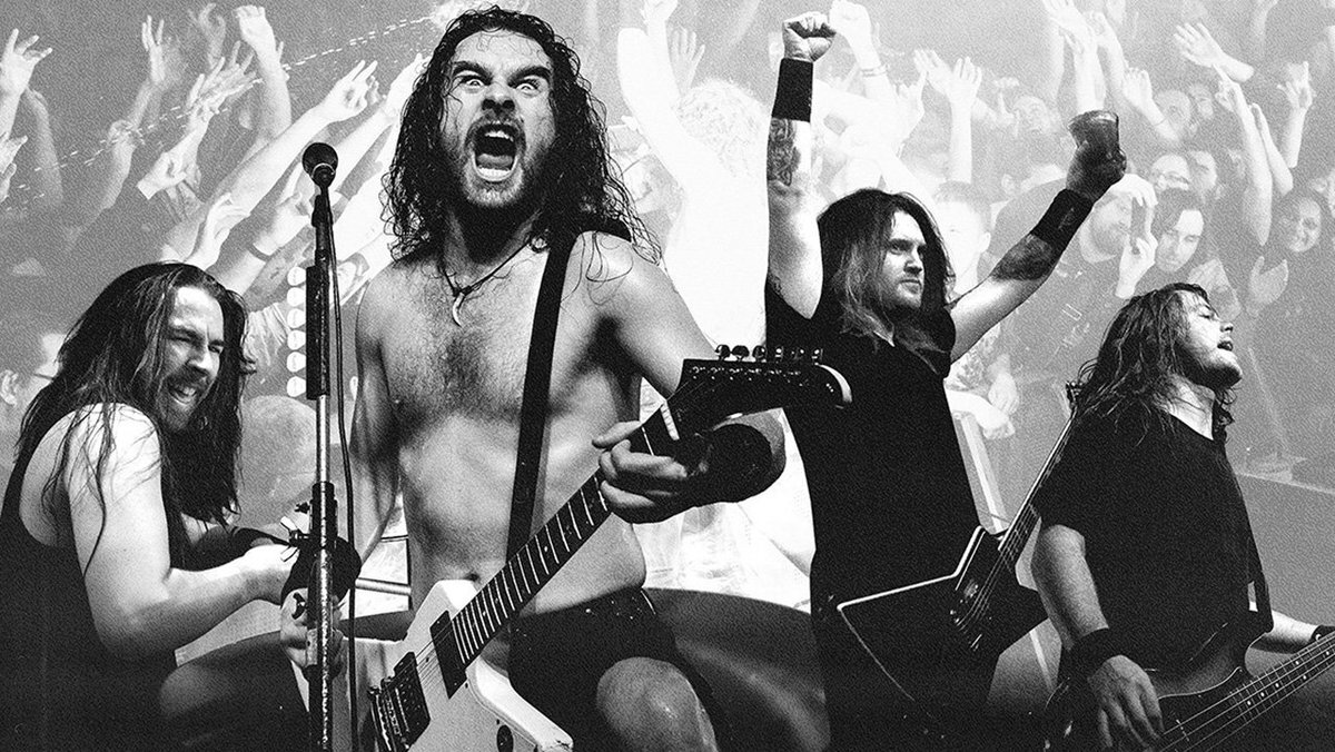 Рок 5 букв. Группа Airbourne. Группа Airbourne foto. Барабаны Райан о Киф. Airbourne 