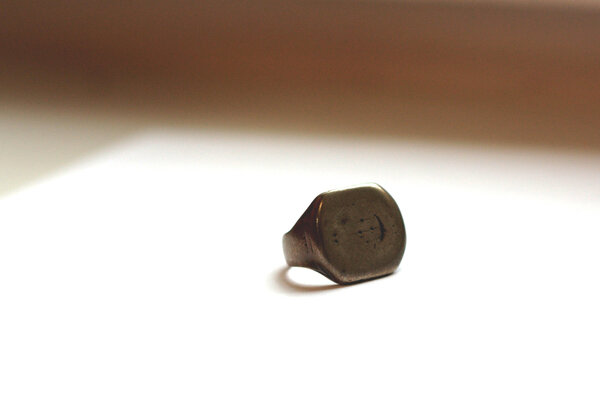 Одно из колец Марины Ивановны. Хранится в музее в Борисоглебском.