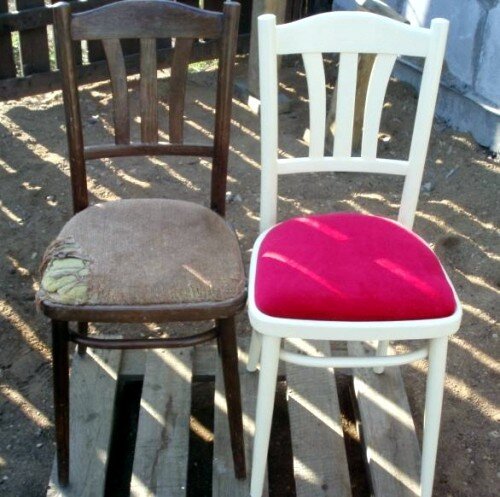 8 простых идей декора старых стульев