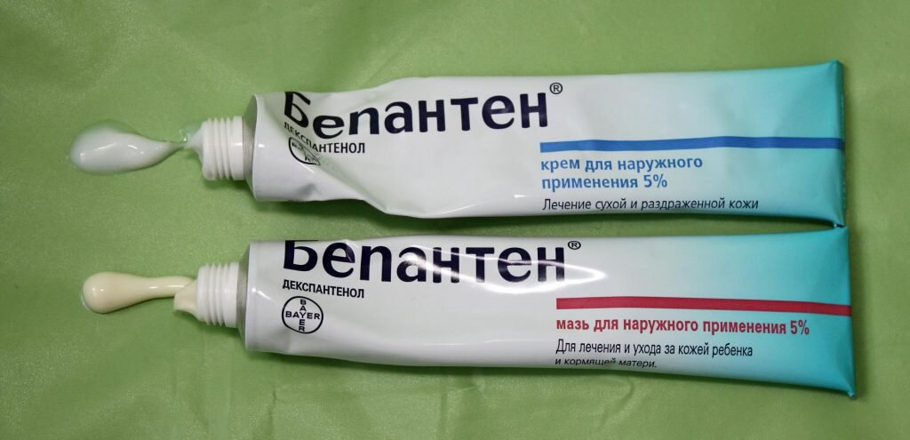 Бепантен крем и мазь