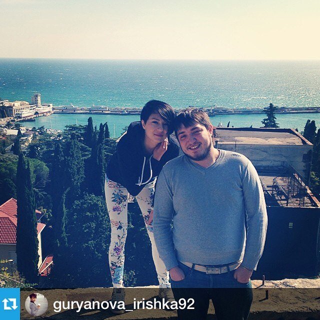 В гостях у друзей в Ялте, вес более 130 кг