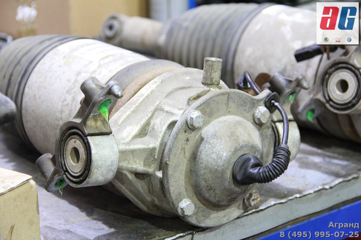 Отремонтированные пневмобаллоны готовы к установке