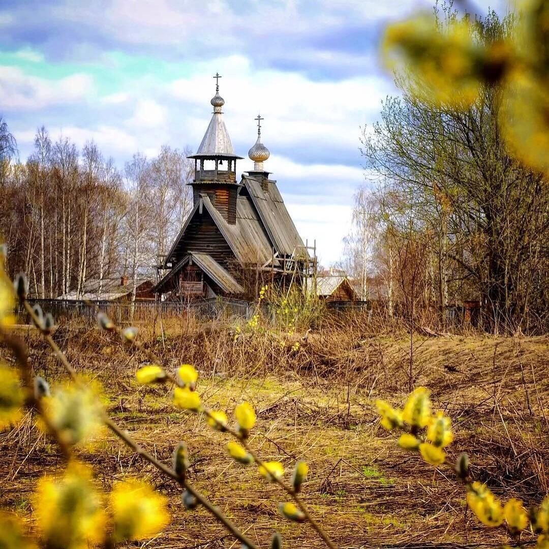 Старые деревенские церкви