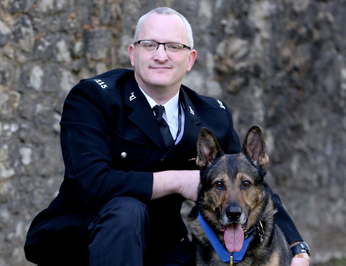 Дэйв Уорделл и Финн, источник: www.bpso.org.uk