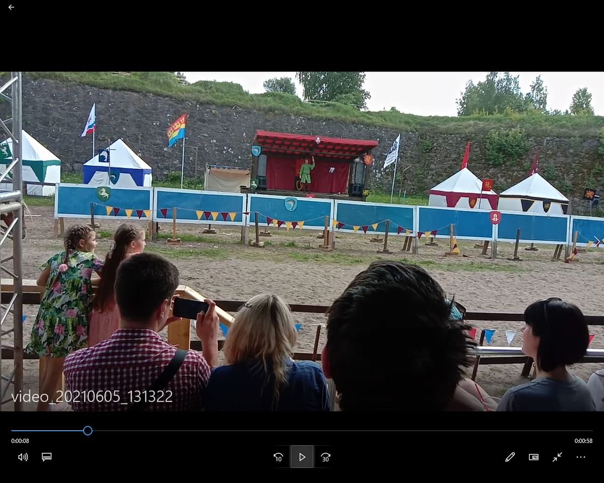 Турнир в Выборге. Реконструкция. Картинка взята из личного альбома автора.