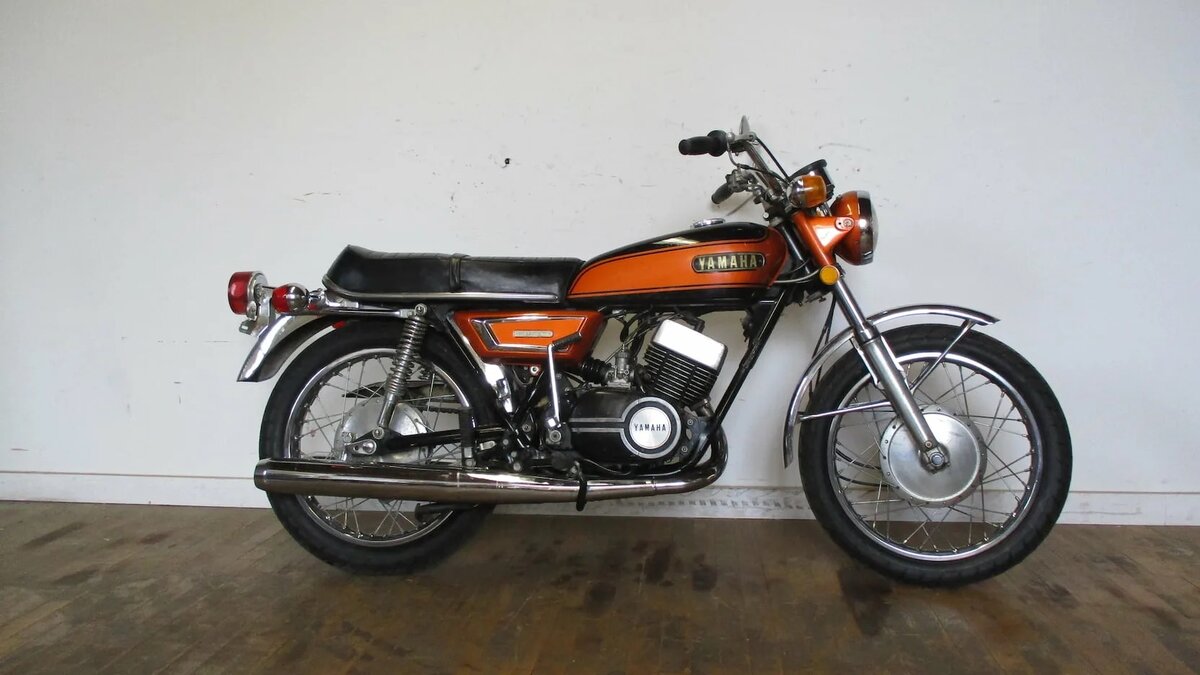 Уникальные особенности Yamaha R5-B 350 1971