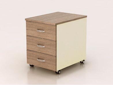 К38 Модерн (М54+М69+М36) тумба выкатная 420х486х565