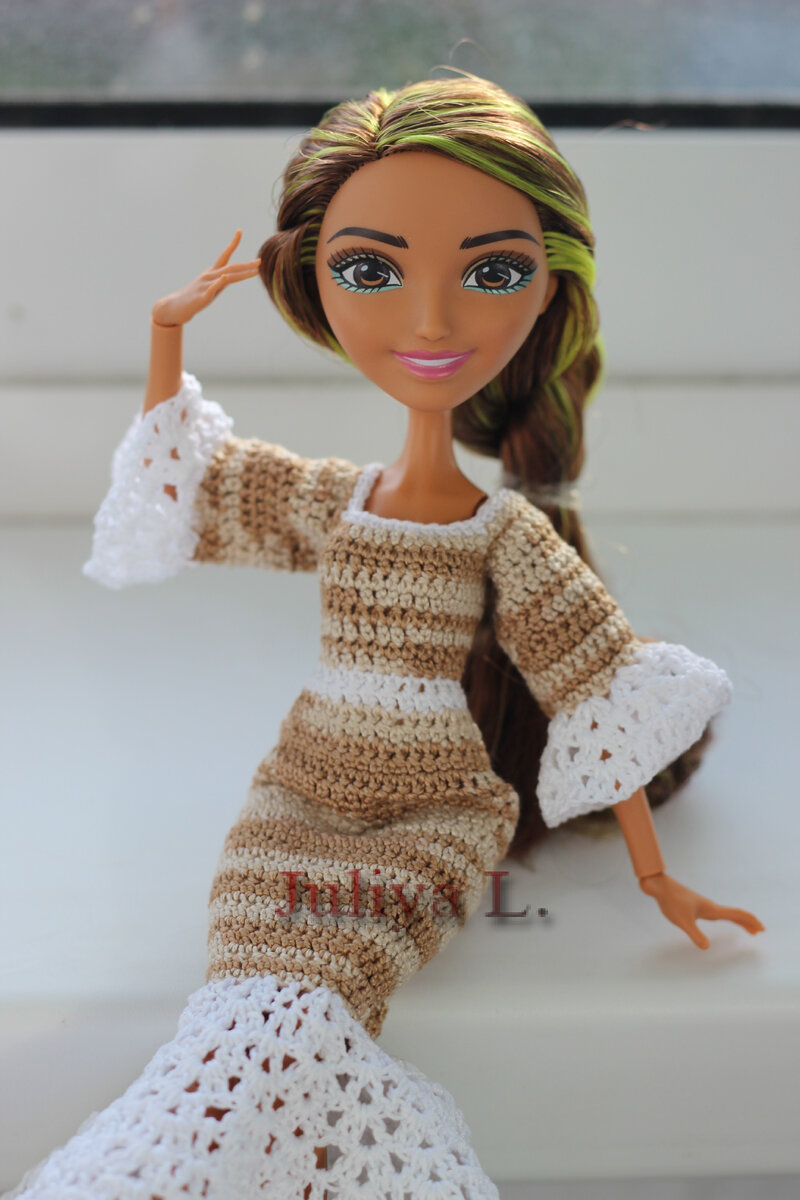 бальное платье для куклы | Рукоделие и мода