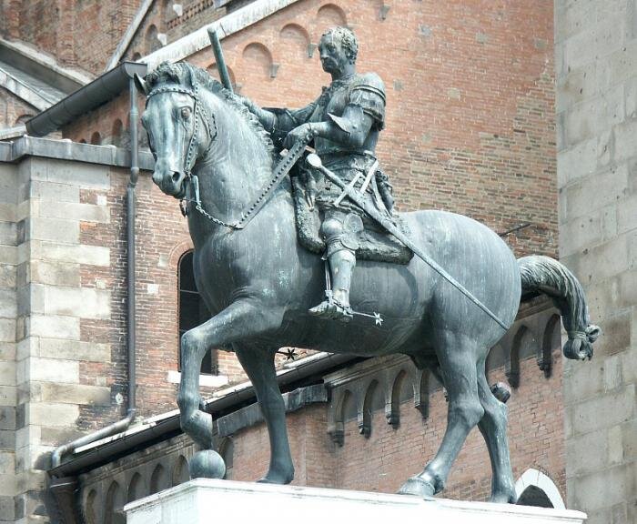 Донателло. Памятник Гаттамелате. 1453 год.