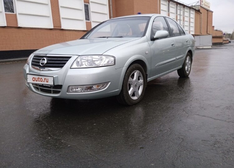 Та самая «капсула»: Ниссан Альмера классик 2007 года выпуска.