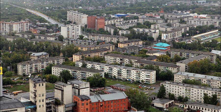 Типичный город в провинции