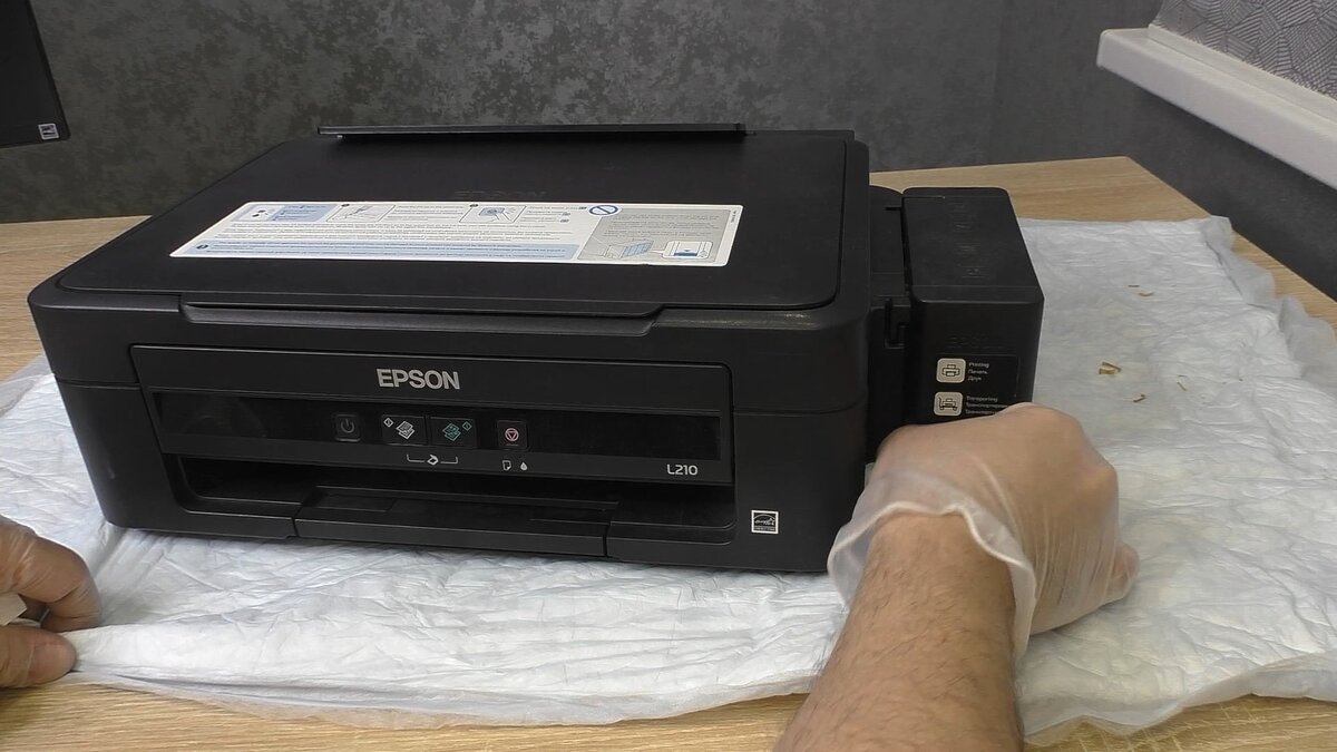 Ремонт принтера Epson своими руками