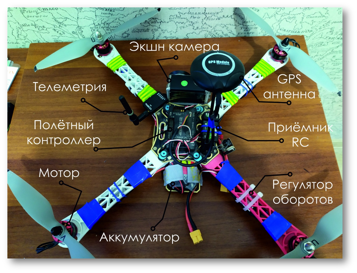 Купить Набор для сборки квадрокоптера DJI F по цене в Хим-вест Москва